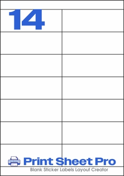 14UP 0000_14UP_A4_105x38 template for Labels4U