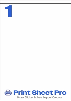 1UP 0000_1UP_A4_210x287 template for Labels4U