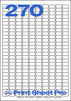 270UP L4730_270UP_A4_17.8x10 template for Labels4U