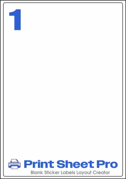 1UP L7167_1UP_A4_199.6x289.1 template for Labels4U