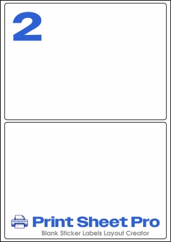 2UP L7168_2UP_A4_199.6x143.5 template for Labels4U