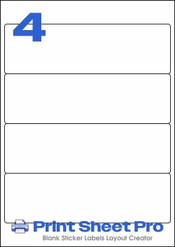 4UP L7171_4UP_A4_Lever_Arch_200x60 template for Labels4U